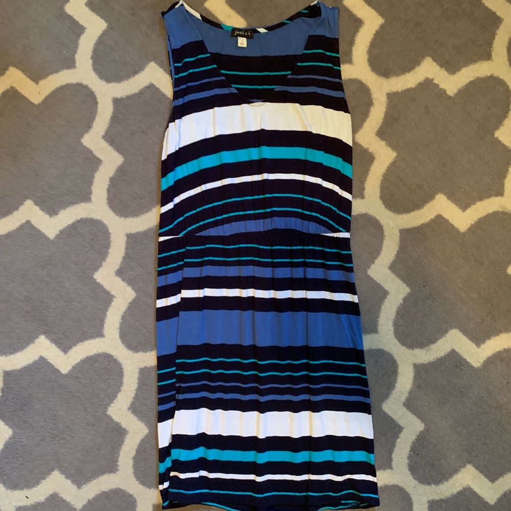 Striped Sleeveless dress